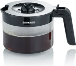 Severin KA 4811 Filterkaffeemaschine Mit Mahlwerk Für 6 Tassen Edelstahl Schwarz -Kaffeegetränkeladen dd8e2993749635e62959dc53c701e62a