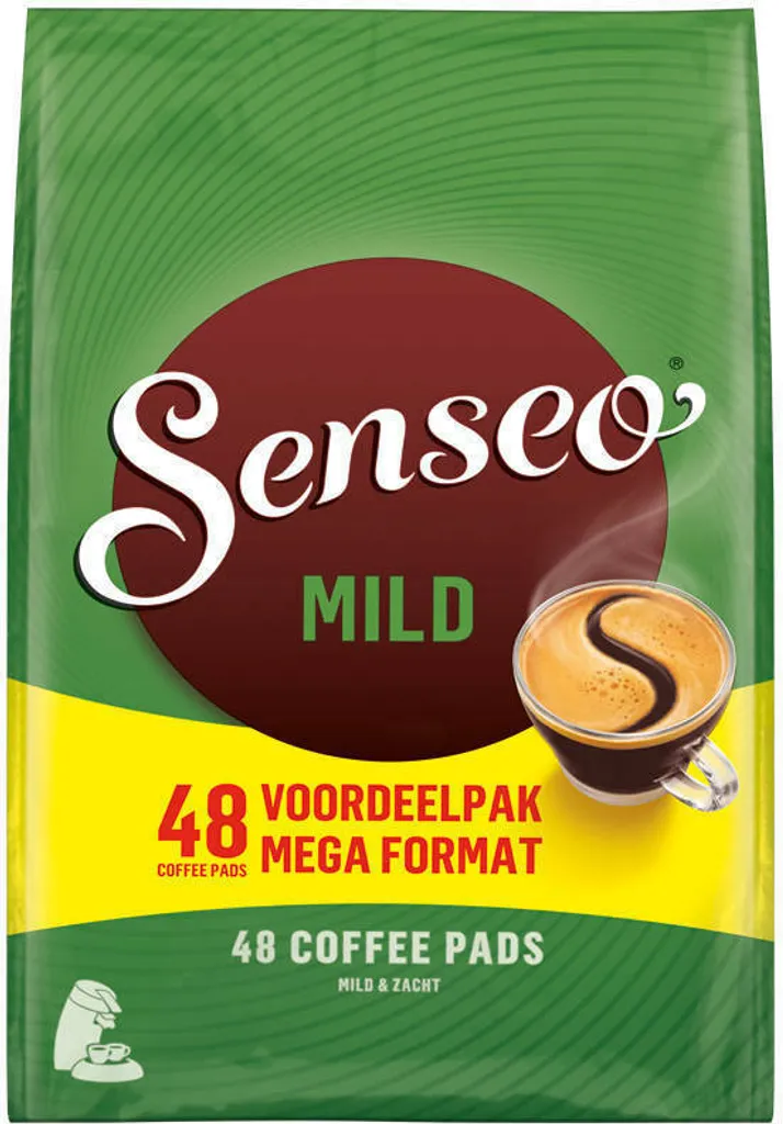 SENSEO Kaffeepads Mild Senseopads 48 Getränke Pads XXL Vorratspackung Softpad 3 SENSEO Kaffeepads Mild Senseopads 48 Getränke Pads XXL Vorratspackung Softpad