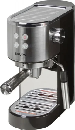 Krups XP 442 - Espresso Siebträger - Edelstahl/schwarz -Kaffeegetränkeladen e268c54cb9918295b4d767afeb02f97a