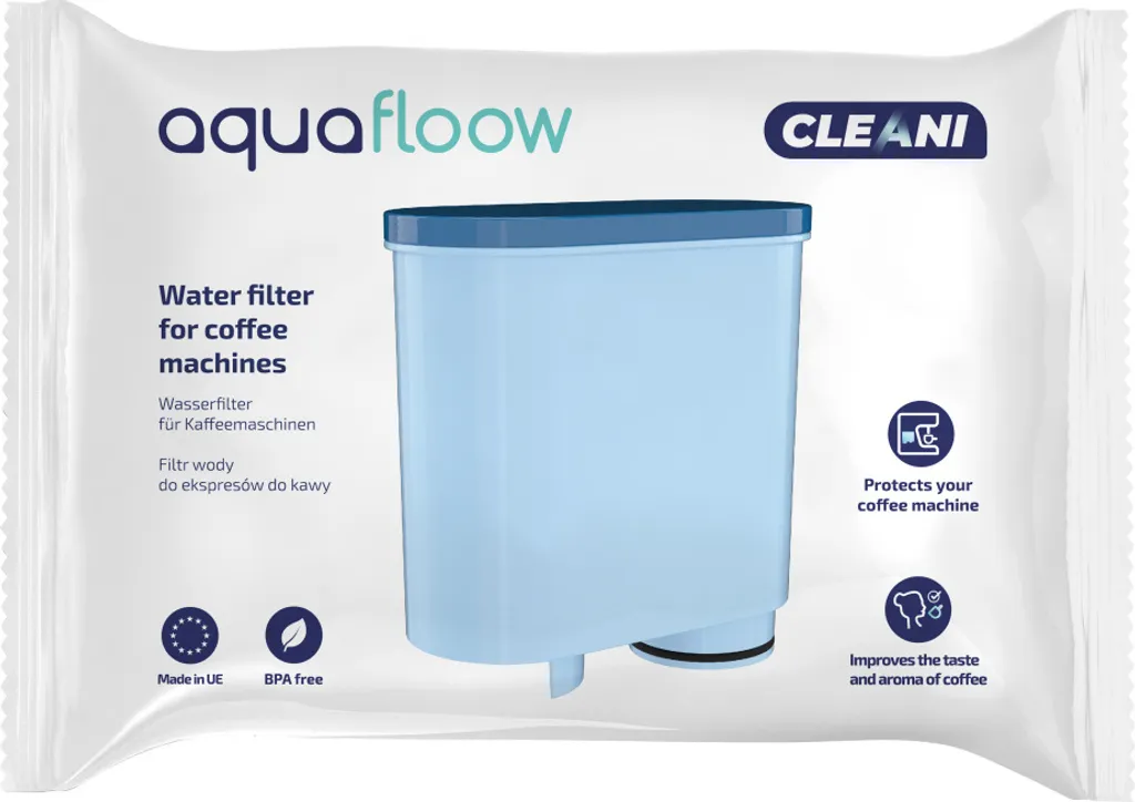 2x AquaFloow Cleani Wasserfilterpatrone Für Saeco/Philips Espressomaschinen (Saeco AquaClean CA6903/00 Und Philips AquaClean CA6903/10) 4 2x AquaFloow Cleani Wasserfilterpatrone Für Saeco/Philips Espressomaschinen (Saeco AquaClean CA6903/00 Und Philips AquaClean CA6903/10) – Bild 2
