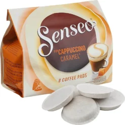 Senseo Cappuccino Caramel | 8 Kaffeepads -Kaffeegetränkeladen e3ac08c767e5b1340c7b001660e7060e