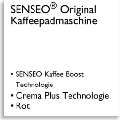 Philips Senseo Kaffeepadmaschine HD 6553/80 Original, Farbe Rot 24 Philips Senseo Kaffeepadmaschine HD 6553/80 Original, Farbe Rot -Kaffeegetränkeladen e7a86882ae62062792077eb384b632a3