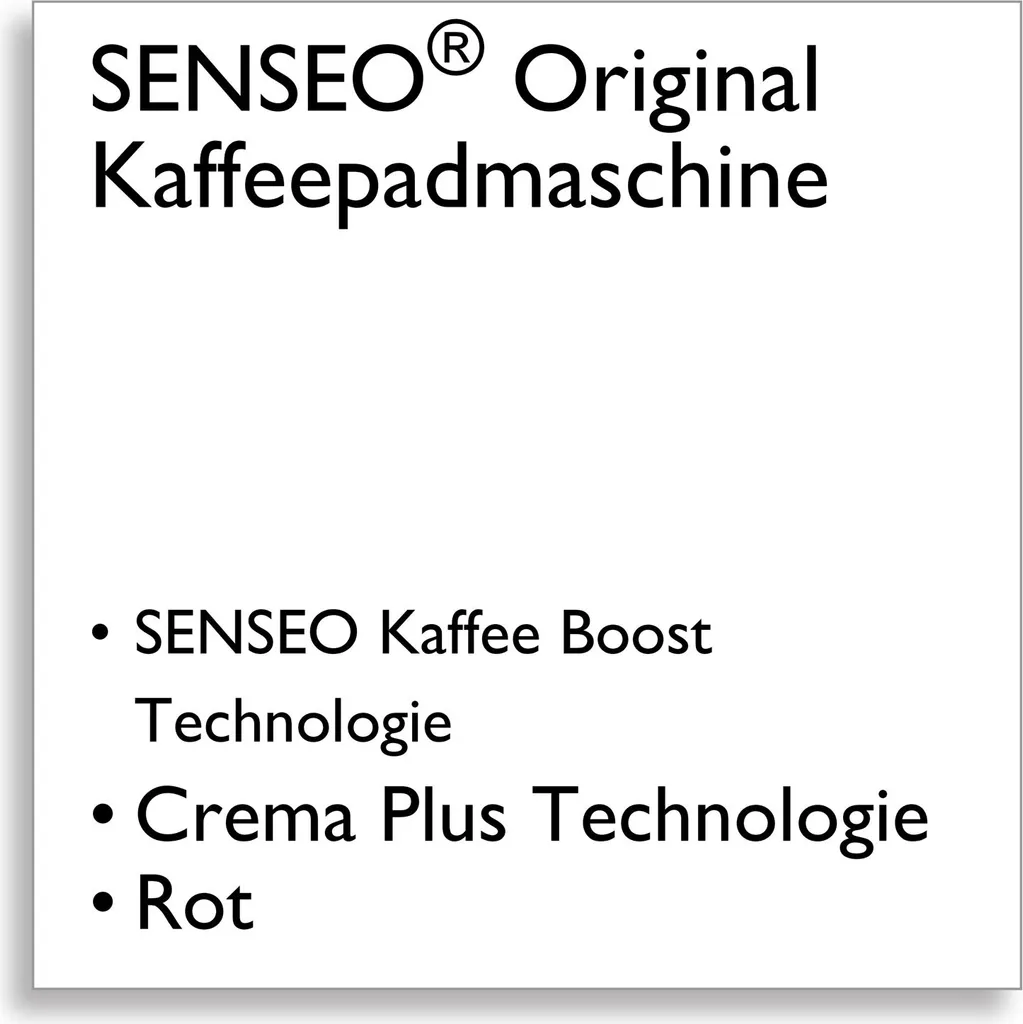 Philips Senseo Kaffeepadmaschine HD 6553/80 Original, Farbe Rot 11 Philips Senseo Kaffeepadmaschine HD 6553/80 Original, Farbe Rot – Bild 9