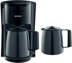 SEVERIN Kaffeemaschine KA 9252 Schwarz -Kaffeegetränkeladen e82c4090c335cc41940de435a4913417