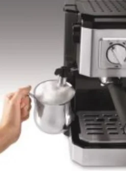 De'Longhi DeLonghi BCO421.S Kombi-Kaffeemaschine, Farbe: Schwarz -Kaffeegetränkeladen e841bc72a6f3863d44b89ba10898f473