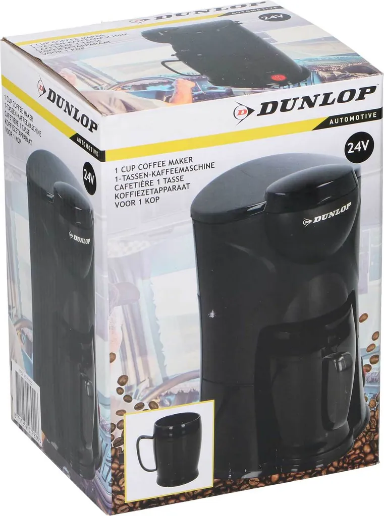 Dunlop Kaffeemaschine - Siggaretten-Steckdose - 1 Tasse - 24V - LKW Oder Wohnmobil 14 Dunlop Kaffeemaschine - Siggaretten-Steckdose - 1 Tasse - 24V - LKW Oder Wohnmobil – Bild 12