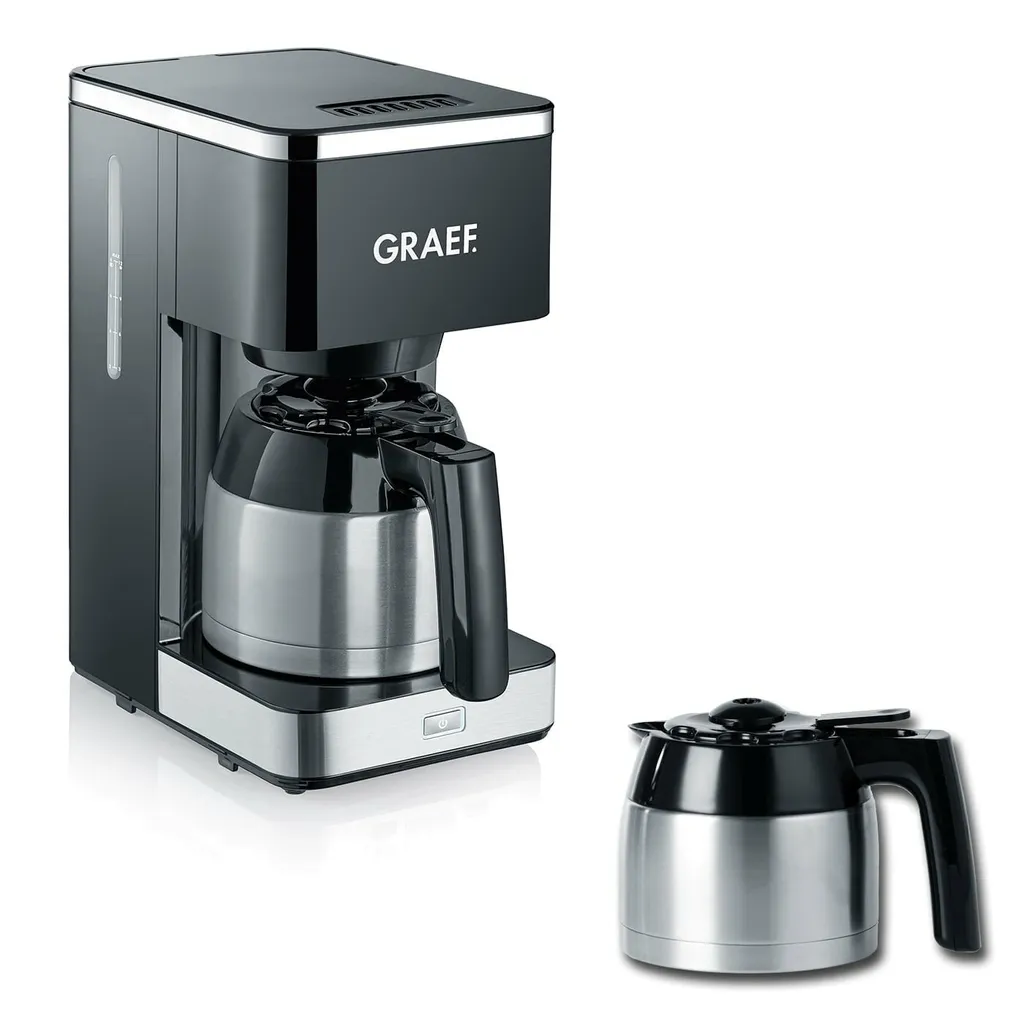 Graef FK 412 Twin Filterkaffeemaschine 8Tassen Warmhaltefunktion Vorbrühfunktion 3 Graef FK 412 Twin Filterkaffeemaschine 8Tassen Warmhaltefunktion Vorbrühfunktion