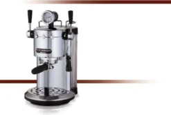 Ariete Espressomaschine Caffe Novecento 1105 W Silbern -Kaffeegetränkeladen e9318cc909ac26bef0f4b9fbe448a2f8