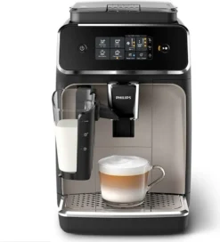 PHILIPS CAFT2235 / 40 / PHI - Automatische Espressomaschine Mit Mahlwerk - 3 Getränke - LatteGo - Touchscreen - Zinkbraun 17 PHILIPS CAFT2235 / 40 / PHI - Automatische Espressomaschine Mit Mahlwerk - 3 Getränke - LatteGo - Touchscreen - Zinkbraun -Kaffeegetränkeladen e9bc7ba9e24a6f685f97aada4ab80501