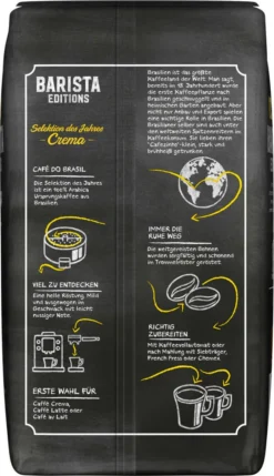 Jacobs Barista Editions Selektion Des Jahres Brasilien, Bohnenkaffee, Ganze Bohnen, Röstkaffee, Kaffeebohnen, 1000 G -Kaffeegetränkeladen ea44acb5461a9e4e97214f7da1076996