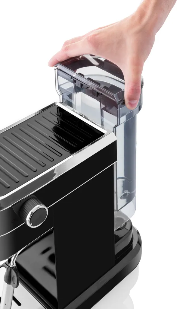 ETA Siebträgermaschine STORIO ETA618190020 Retro Schwarz, 1350W, Max.20 Bar, Thermoblock 7 ETA Siebträgermaschine STORIO ETA618190020 Retro Schwarz, 1350W, Max.20 Bar, Thermoblock – Bild 5