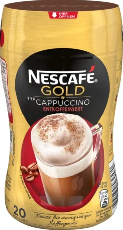 Nescafé® Nescafé Gold Typ Cappuccino Entkoffeiniert | 250g Dose 19 Nescafé® Nescafé Gold Typ Cappuccino Entkoffeiniert | 250g Dose -Kaffeegetränkeladen eafb6ef15841b947366f53dd33d4ec9e