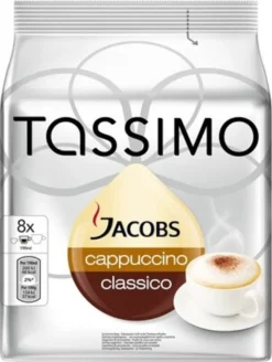 Tassimo Jacobs Cappuccino Classico | 8 T Discs, Kaffeekapseln -Kaffeegetränkeladen eb9a4529801cbe8a1a029f812dcf0555