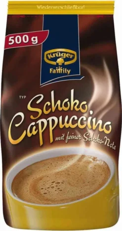Krüger Family Cappuccino Schoko | 500-g-Beutel 11 Krüger Family Cappuccino Schoko | 500-g-Beutel -Kaffeegetränkeladen ebc3809ef9b0b870a640a5eed76a862d