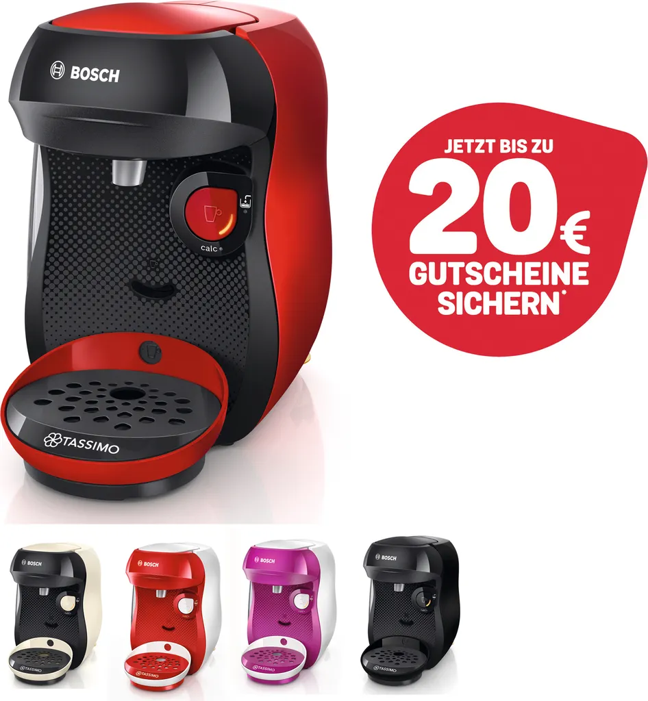 Bosch TASSIMO HAPPY Wild Purple +20 € Gutschein 1400 Watt 0,7 Liter Wassertank 11 Bosch TASSIMO HAPPY Wild Purple +20 € Gutschein 1400 Watt 0,7 Liter Wassertank – Bild 9