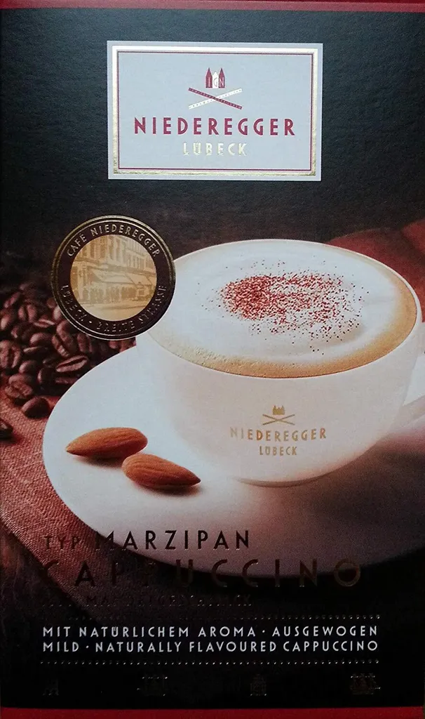 Niederegger Marzipan Geschmack Cappuccino 10 Portionsbeutel 220g 3 Niederegger Marzipan Geschmack Cappuccino 10 Portionsbeutel 220g