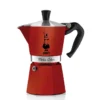 Bialetti Espressokocher Moka Color Rot 3 Tassen -Kaffeegetränkeladen ee80cf5d6c0d3e3353979c5c3eb47e0a