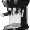 SMEG Espresso Kaffeemaschine Schwarz ECF01BLEU