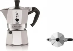Bialetti Moka Express - 3 Tassen Espressokocher -Kaffeegetränkeladen ef306efe2bc4003c8118dc58749e7e64