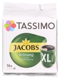 Tassimo Jacobs Krönung XL | 16 T Discs, Kaffeekapseln 19 Tassimo Jacobs Krönung XL | 16 T Discs, Kaffeekapseln -Kaffeegetränkeladen ef4342d2b903f73da2291ea668be737b