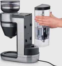 SEVERIN FILKA Vollautomat Für Filterkaffee Mit Glaskanne KA 4850 Aus Edelstahl, Matt-schwarz Edelstahl-gebürstet -Kaffeegetränkeladen ef5ff7f6b412b07a2b9cf45223e13118