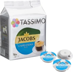 Tassimo Jacobs Caffè Crema Mild | 16 T Discs, Kaffeekapseln -Kaffeegetränkeladen ef7cba00fc02915f32db4376dc966cb8