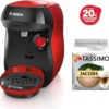 Bosch TASSIMO HAPPY Just Red +20€ Gutschein 1400 Watt +1 Packung Latte Macchiato 1 Bosch TASSIMO HAPPY Just Red +20€ Gutschein 1400 Watt +1 Packung Latte Macchiato -Kaffeegetränkeladen ef911ee43d817817c4d1ea86f8253a15