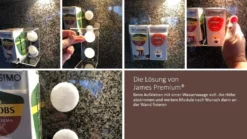 Milka Kakaogetränk + Wandhalter Für 2 Tassimo-Karton Einfache Montage Und Einfache Entnahme -Kaffeegetränkeladen f10d35eee75b79c0c084c2e867d04042 1