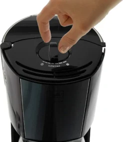 MELITTA Kaffeeautomat 1017-08 10Tassen Thermokanne 1000Watt Schwarz -Kaffeegetränkeladen f171bf34ffa626a6ecbc253055959155