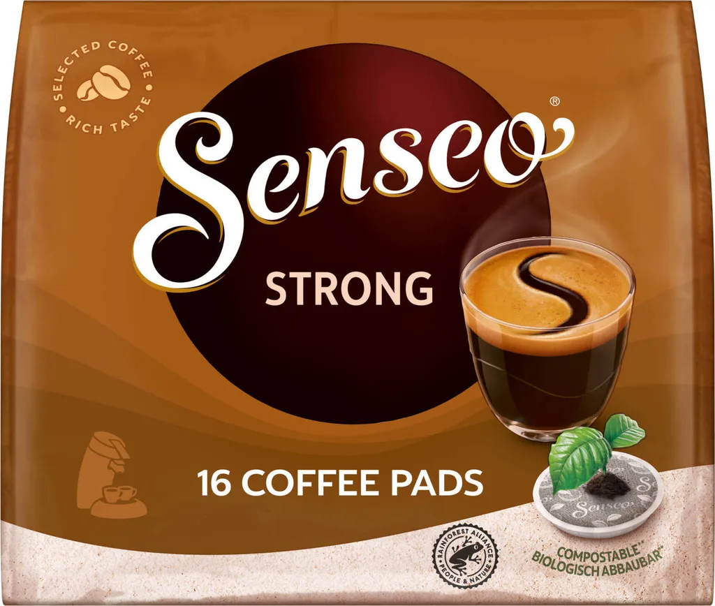 SENSEO Pads Strong Senseopads 10 X 16 Getränke - 160 Pads 4 SENSEO Pads Strong Senseopads 10 X 16 Getränke - 160 Pads – Bild 2
