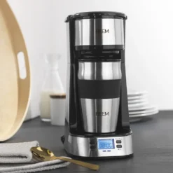 BEEM THERMO 2 GO Single-Filterkaffeemaschine - Thermo | Inkl. Thermobecher BEEM Single-Filterkaffeemaschine Inkl. Thermobecher Timer ToGo 750W -Kaffeegetränkeladen f272250fbff6b2d053f02a4f685646c3