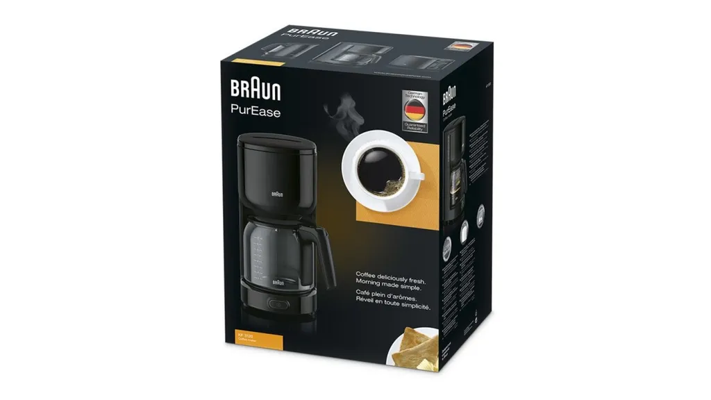 BRAUN Kaffeeautomat KF 3120 BK Schwarz 9 BRAUN Kaffeeautomat KF 3120 BK Schwarz – Bild 7