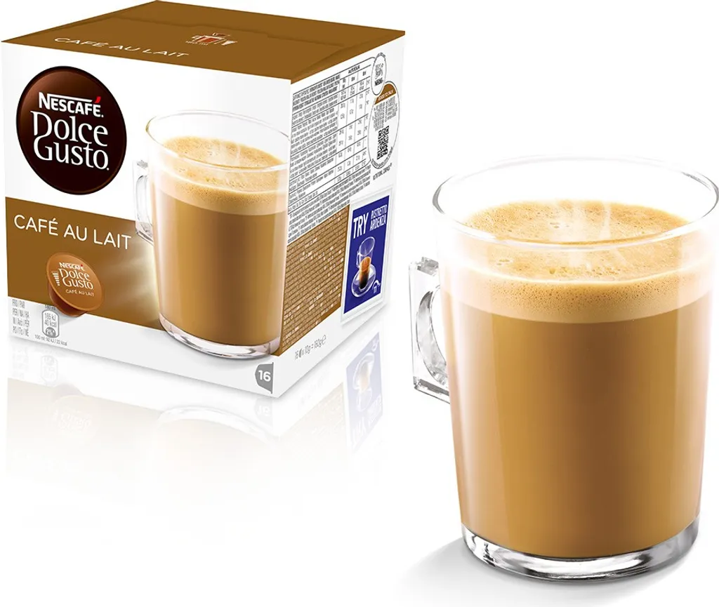 Nescafé® Nescafé Dolce Gusto Café Au Lait | 16 Kaffeekapseln 5 Nescafé® Nescafé Dolce Gusto Café Au Lait | 16 Kaffeekapseln – Bild 3