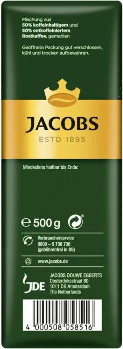 JACOBS Krönung Balance Filterkaffee 12 X 500 G Gemahlener Röstkaffee 11 JACOBS Krönung Balance Filterkaffee 12 X 500 G Gemahlener Röstkaffee -Kaffeegetränkeladen f5075d8e6ebbcddd27c446b174db3464