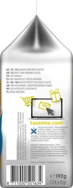 TASSIMO Kapseln Morning Café XL T-Discs Mild & Smooth 5 X 21 - 105 Getränke 13 TASSIMO Kapseln Morning Café XL T-Discs Mild & Smooth 5 X 21 - 105 Getränke -Kaffeegetränkeladen f739d89f3849f41dec9f3ee71005227a