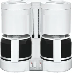 KRUPS Kaffeemaschine KM 8501 2 X 10 Tassen 2 X 1100 W Weiß -Kaffeegetränkeladen f77b490ecaa3757a5311147150342f7a
