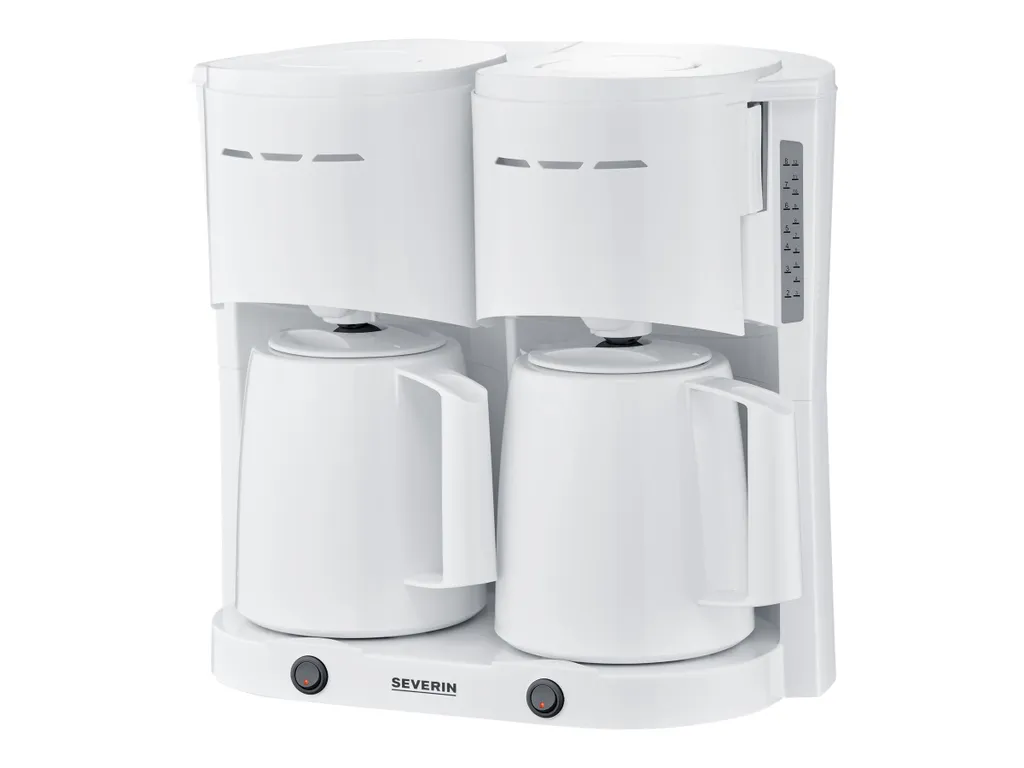 SEVERIN Duo-Filterkaffeemaschine KA 5830 Weiß 5 SEVERIN Duo-Filterkaffeemaschine KA 5830 Weiß – Bild 3