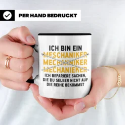 Lustige Tasse Automechaniker KFZ Mechaniker Geschenk Mechatroniker Werkstatt Tasse (Schwarz) 11 Lustige Tasse Automechaniker KFZ Mechaniker Geschenk Mechatroniker Werkstatt Tasse (Schwarz) -Kaffeegetränkeladen f899ffd7e6c29d77a53d17a6f7df1f7a