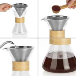 BEEM POUR OVER Kaffeekaraffe - 0,7 L -Kaffeegetränkeladen fb01336a47357f695edf425a16c6d577