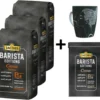 JACOBS Kaffeebohnen Barista Editions Crema Intense 3 Kg Geöstete Bohnen+ 1 Jacobs Barista Becher+ 1 Dose -Kaffeegetränkeladen fb32510685f1739342163621db5ef2e4