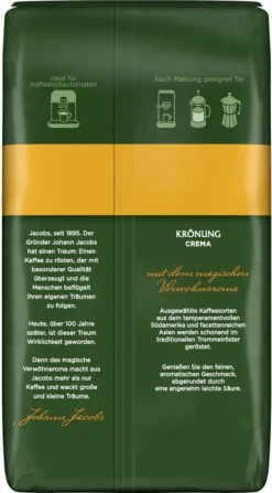 JACOBS Kaffeebohnen Krönung Crema 3 Kg Ganze Geröstete Bohnen + 1 Jacobs Barista Becher + 1 Dose 12 JACOBS Kaffeebohnen Krönung Crema 3 Kg Ganze Geröstete Bohnen + 1 Jacobs Barista Becher + 1 Dose -Kaffeegetränkeladen fc796c7f6452d8402feaec03b8fc7601