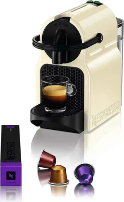 De'Longhi DeLonghi EN80CW INISSIA Nespresso Kapselautomat Creme -Kaffeegetränkeladen fca4d8ce86f2ac9189111c13dd55723a