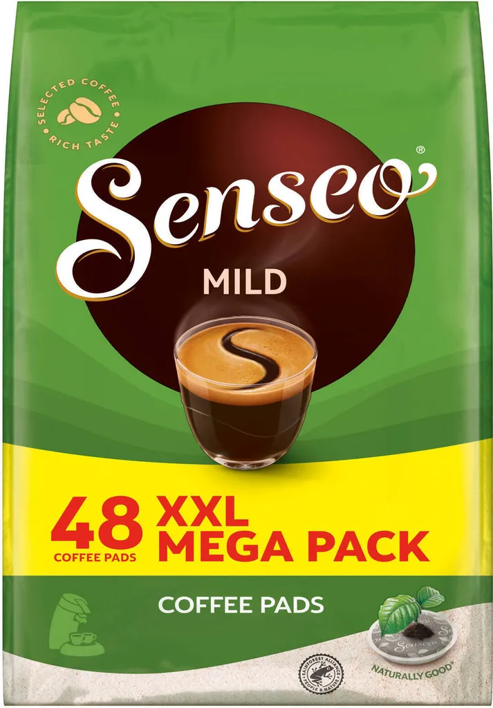 SENSEO Pads Mild Senseopads 240 Getränke Kaffeepads XXL Pack 4 SENSEO Pads Mild Senseopads 240 Getränke Kaffeepads XXL Pack – Bild 2