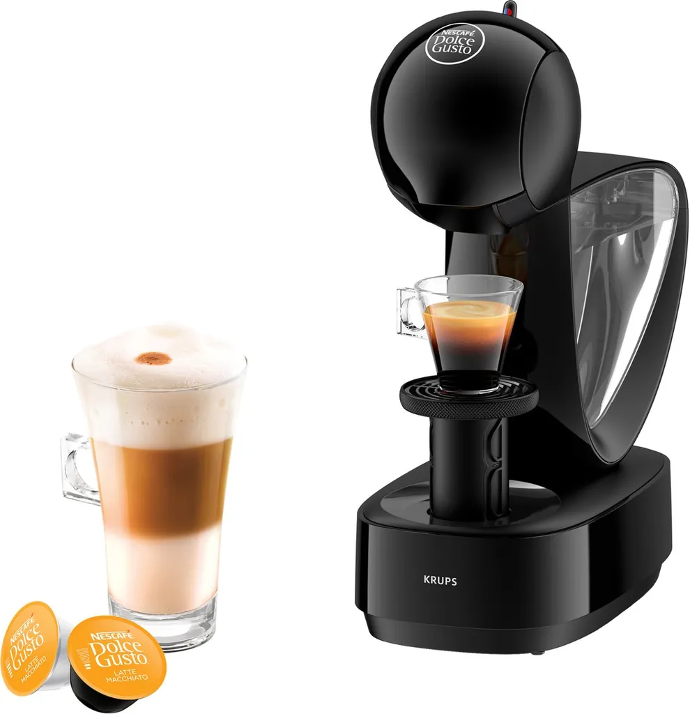 Krups Espressomaschine NESCAFÉ® DOLCE GUSTO® Infinissima KP1708, Schwarz 17 Krups Espressomaschine NESCAFÉ® DOLCE GUSTO® Infinissima KP1708, Schwarz – Bild 15