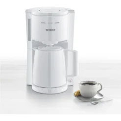 SEVERIN Kaffeemaschine KA 9254 Weiß -Kaffeegetränkeladen fec52986ec5e10413833488cf046b144