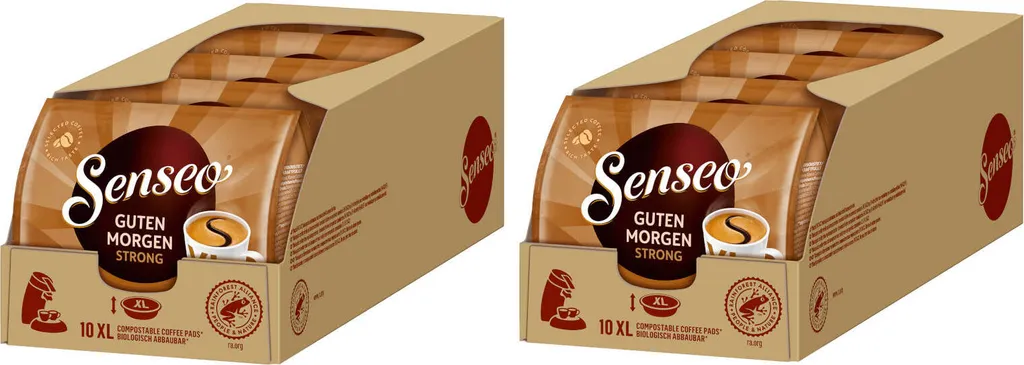 SENSEO Pads Guten Morgen Strong XL Senseopads 100 Getränke 3 SENSEO Pads Guten Morgen Strong XL Senseopads 100 Getränke