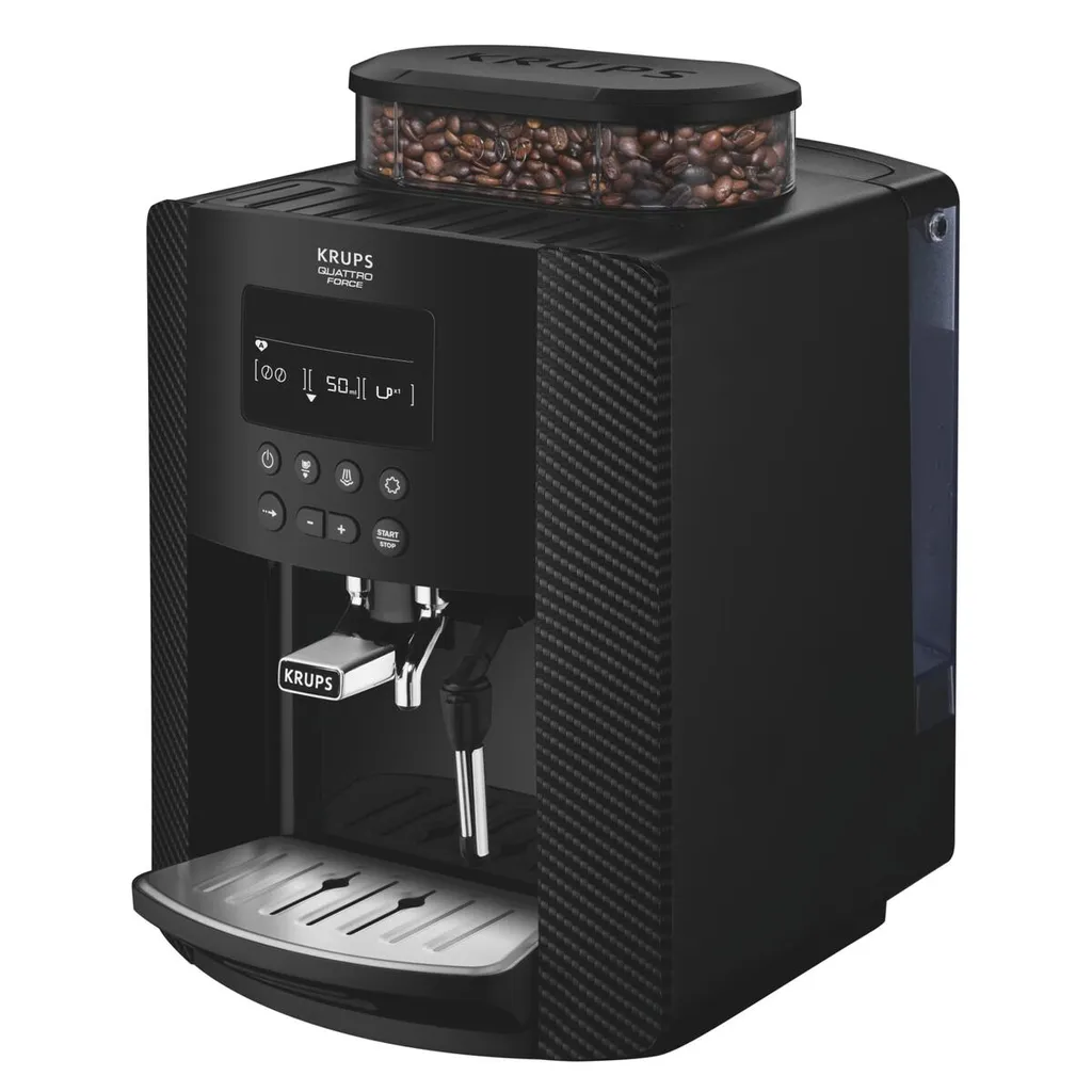 Krups Kaffeevollautomat Quattro Force Mit Milchaufschäumdüse + Mahlwerk EA817K 7 Krups Kaffeevollautomat Quattro Force Mit Milchaufschäumdüse + Mahlwerk EA817K – Bild 5